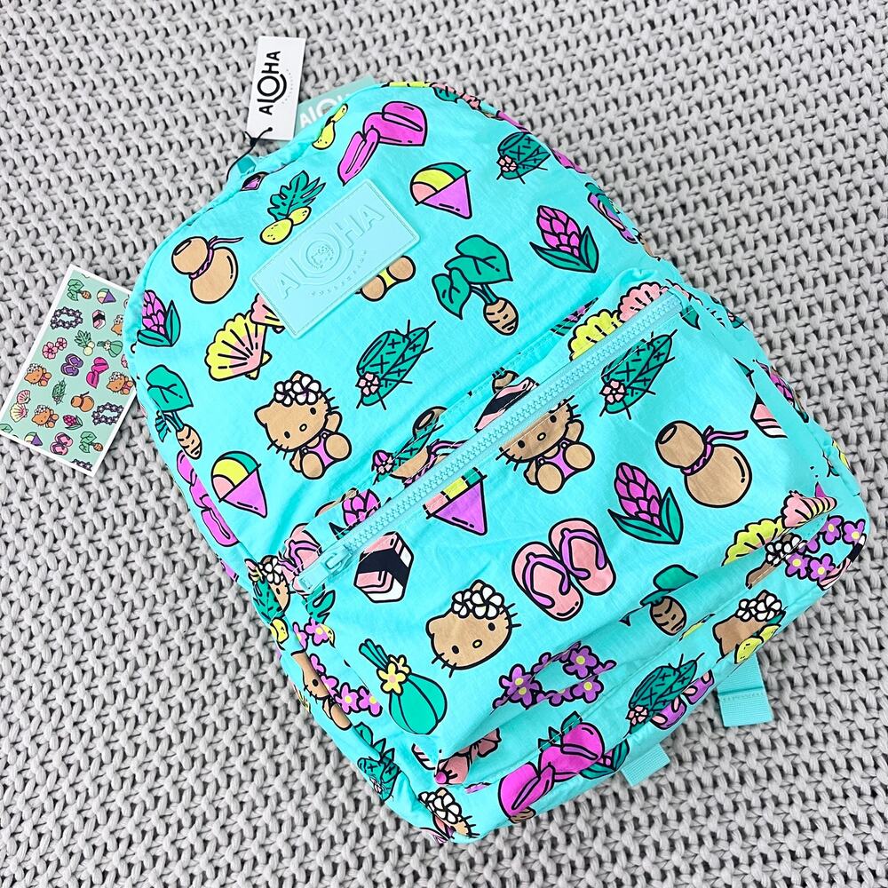 Aloha Collection• HELLO KITTY Super Cute Special Edition KEEP IT LIGHT Backpack